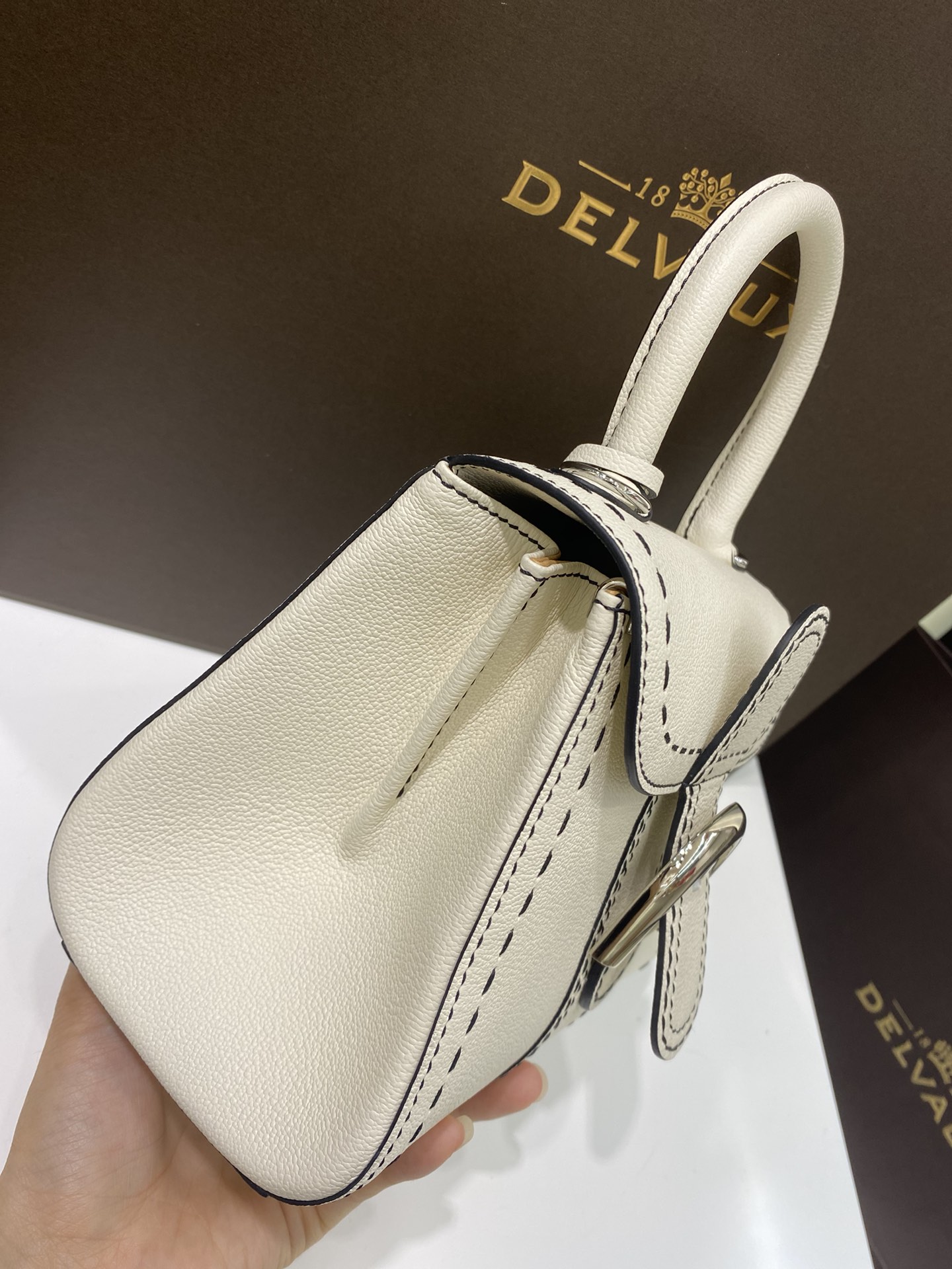 델보 브리앙 박스백 미니